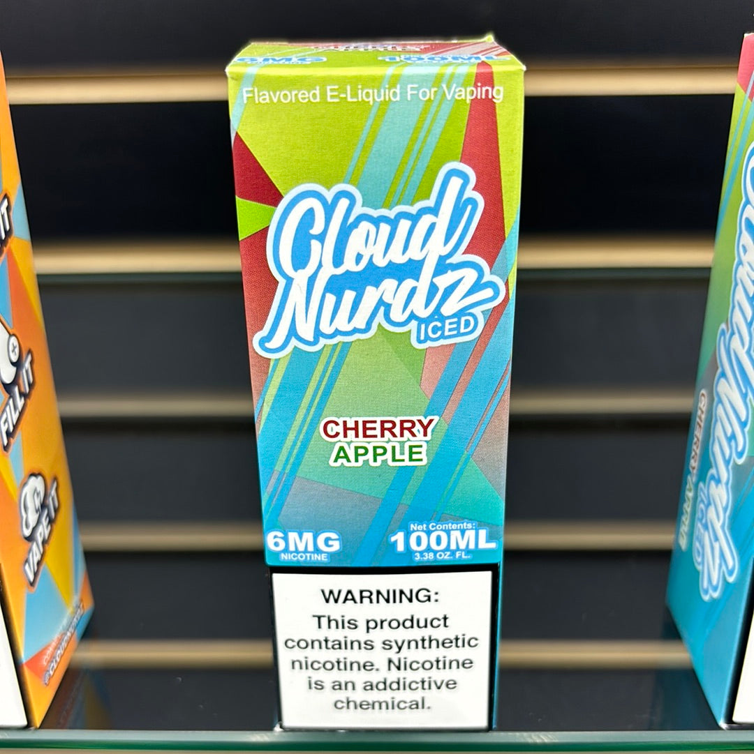 Cloud nurdz cherry apple ice 6mg