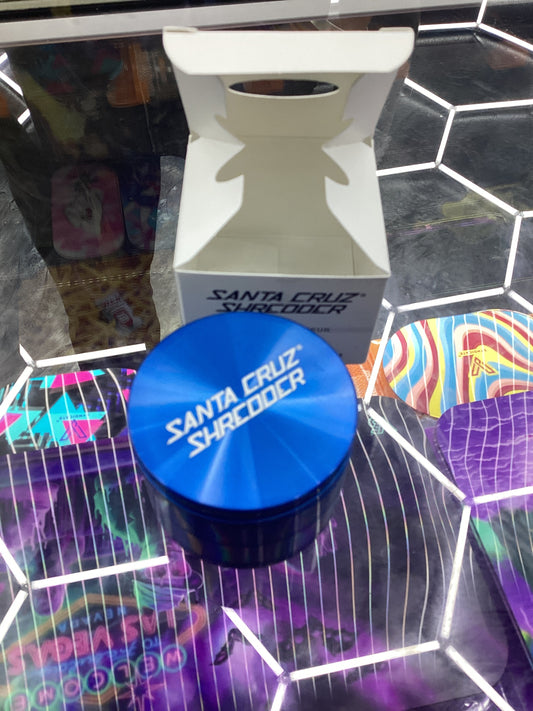 Santa Cruz shredder, light blue large grinder