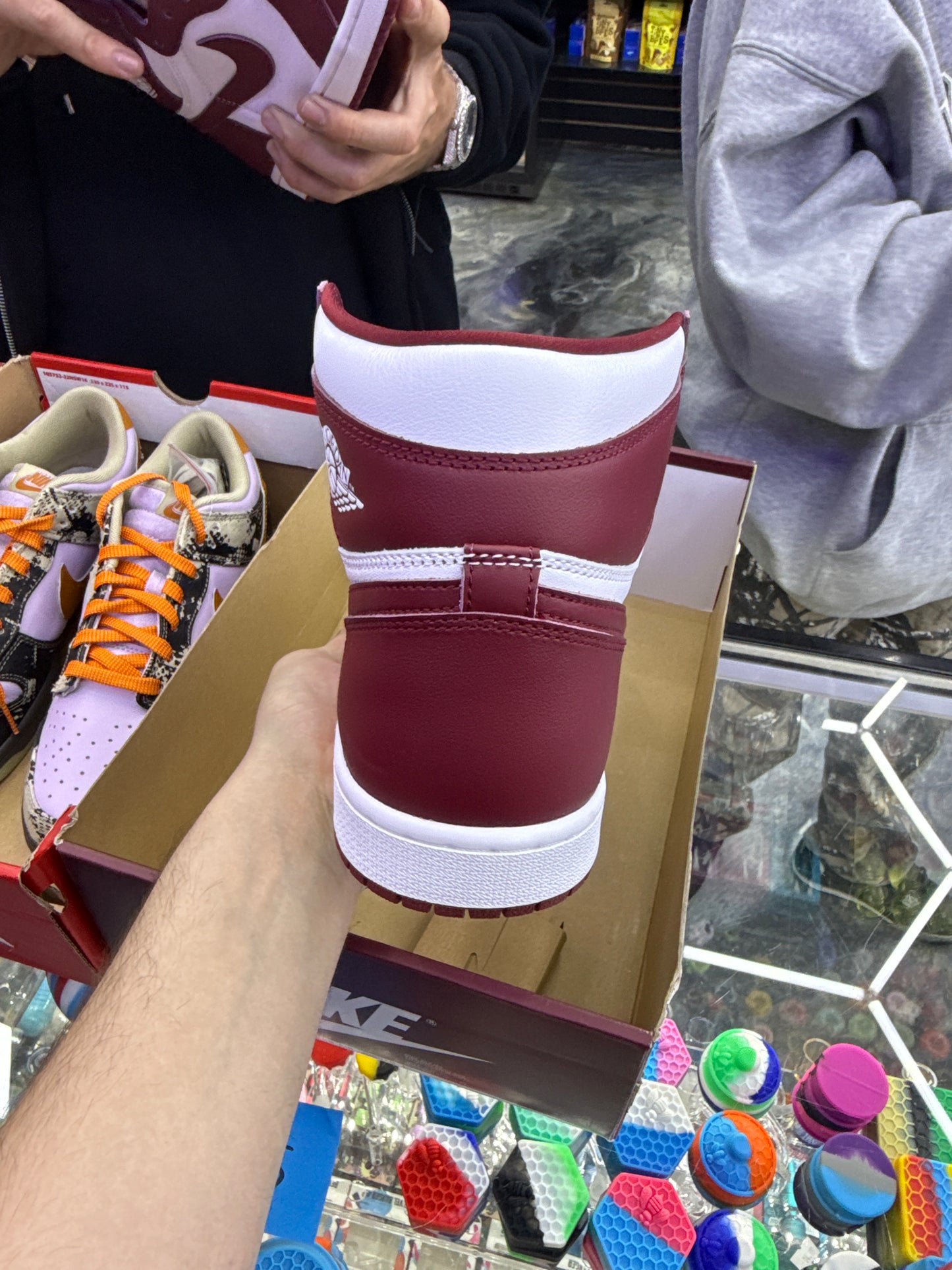 Jordan 1 Retro High OG Artisanal Team Red size 10