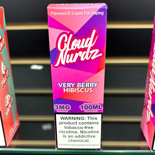 Cloud nurdz very berry hibiscus 3mg