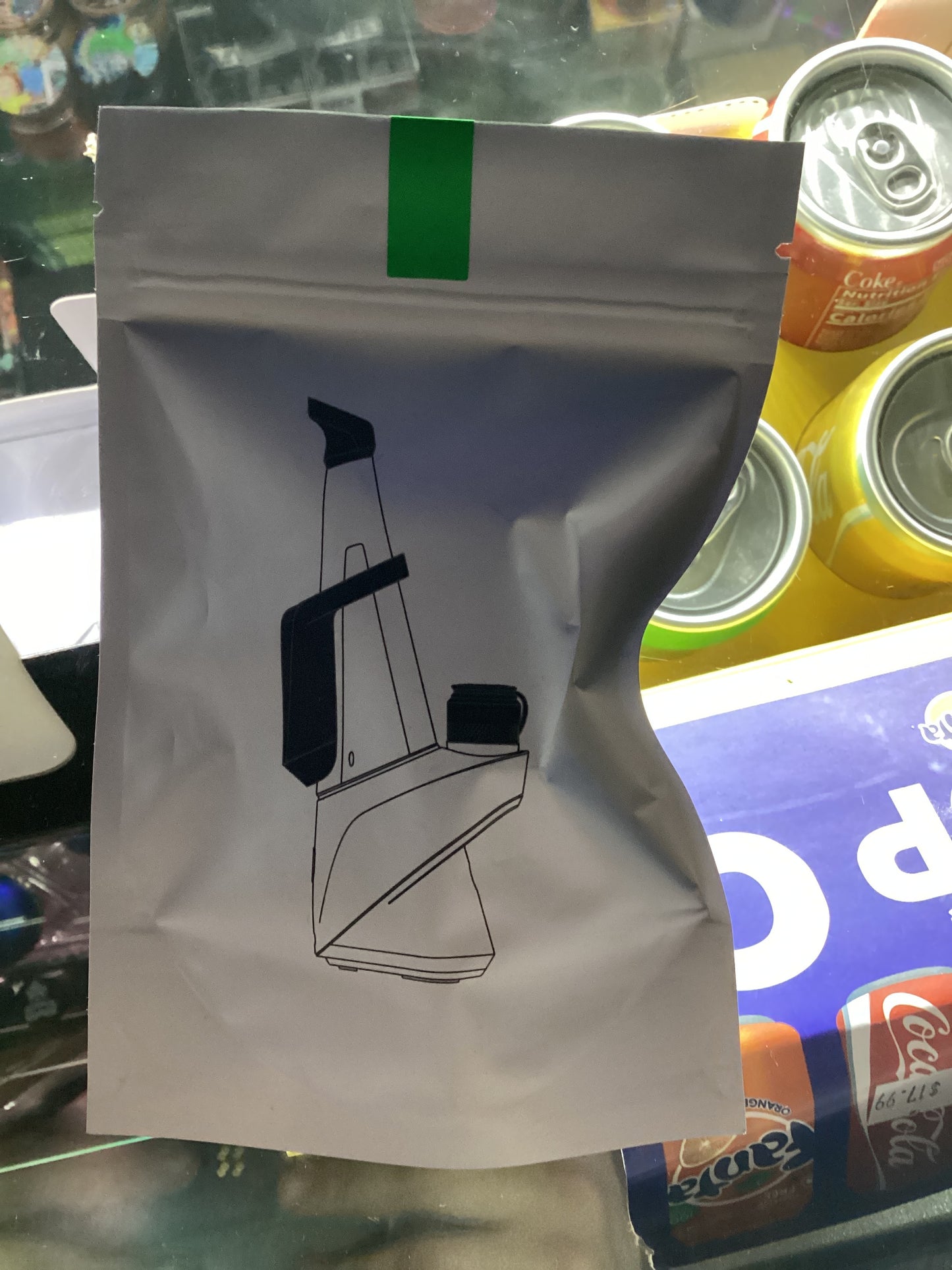 Puffco peak travel pack green