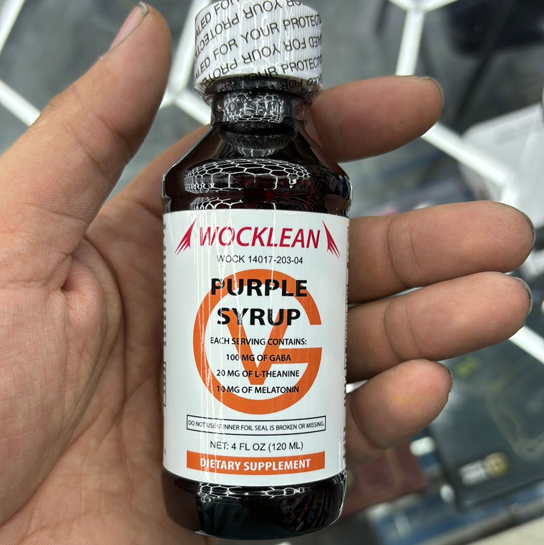 Wocklean purple syrup 120ml
