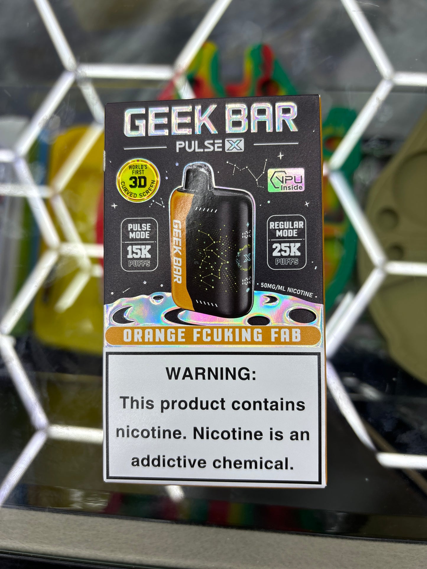 Geek bar pulse x orange fcuking fab