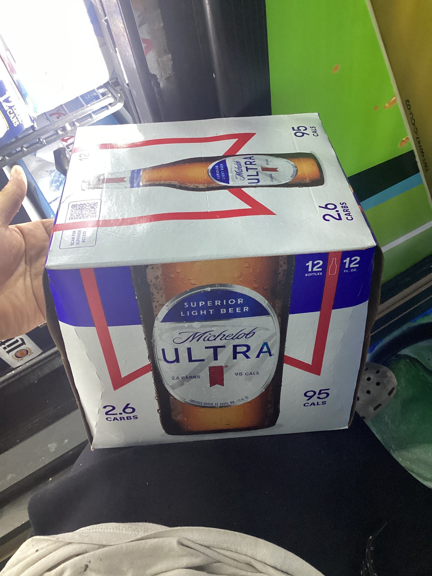 Michelob ultra 12 pack glass bottles 12 fl oz