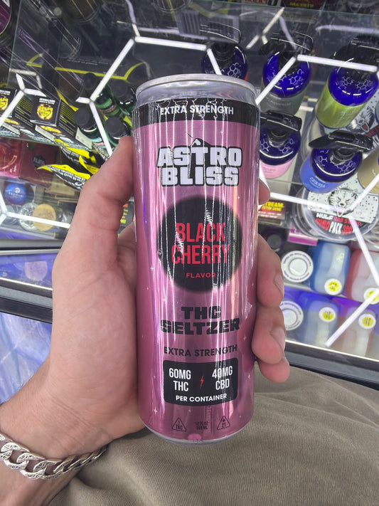 Astro Bliss Thca seltzer 60/40 black cherry