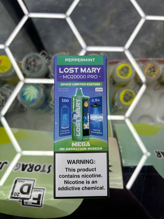 Lost Mary peppermint 20,000 puffs