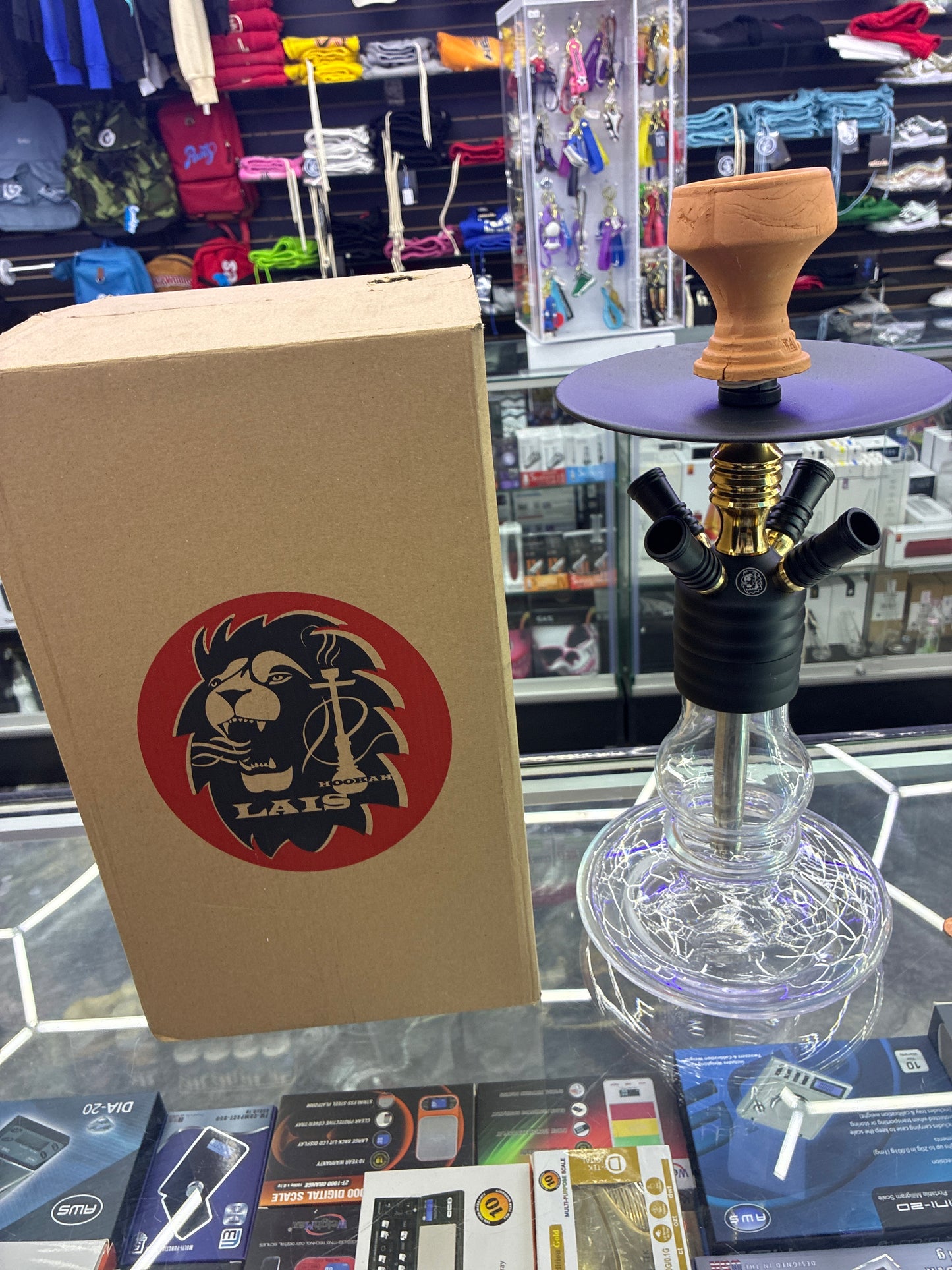 Alias triple hookah 1-4 hose compatible