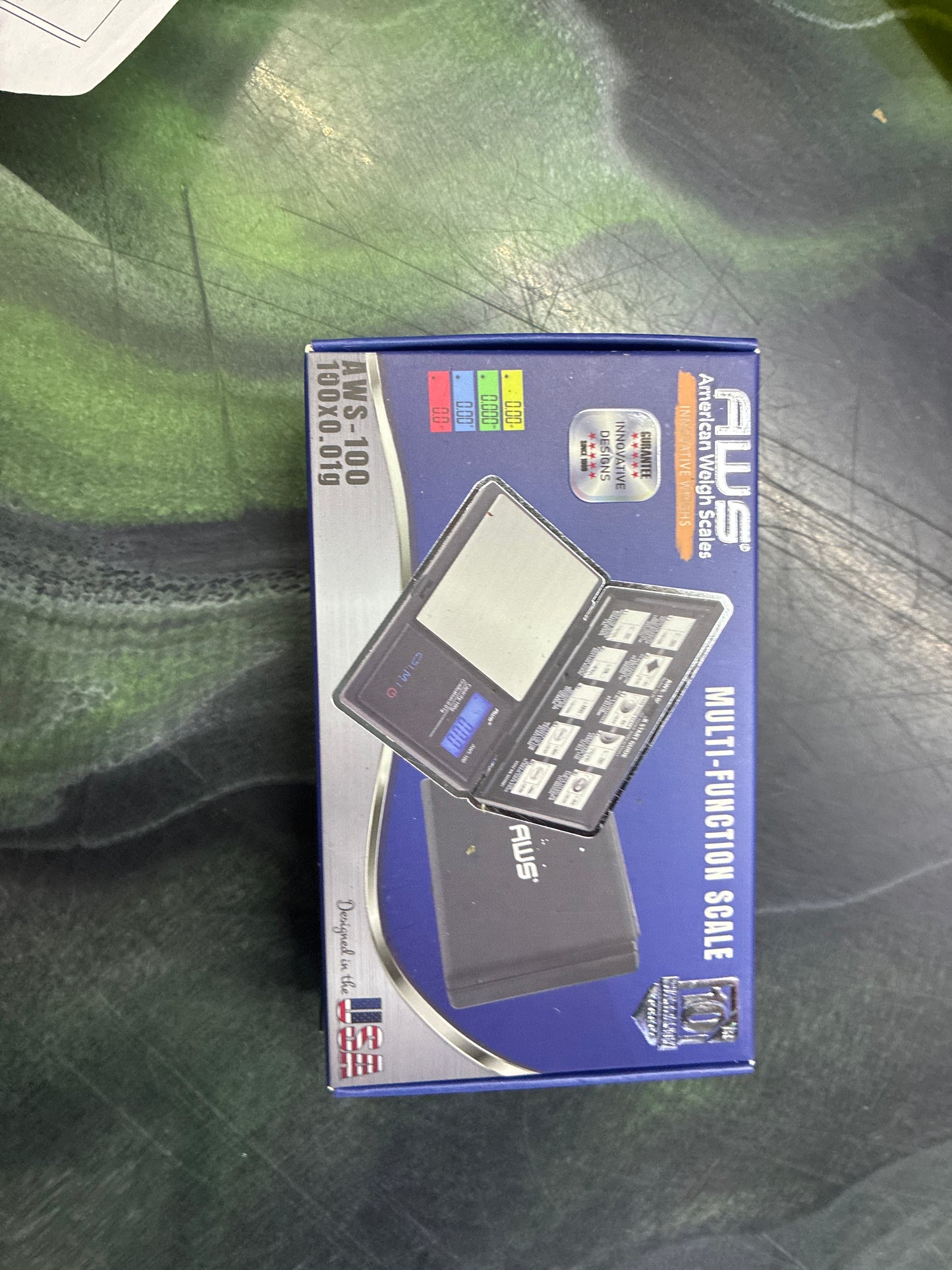 Aws multi purpose scale 100x.01g