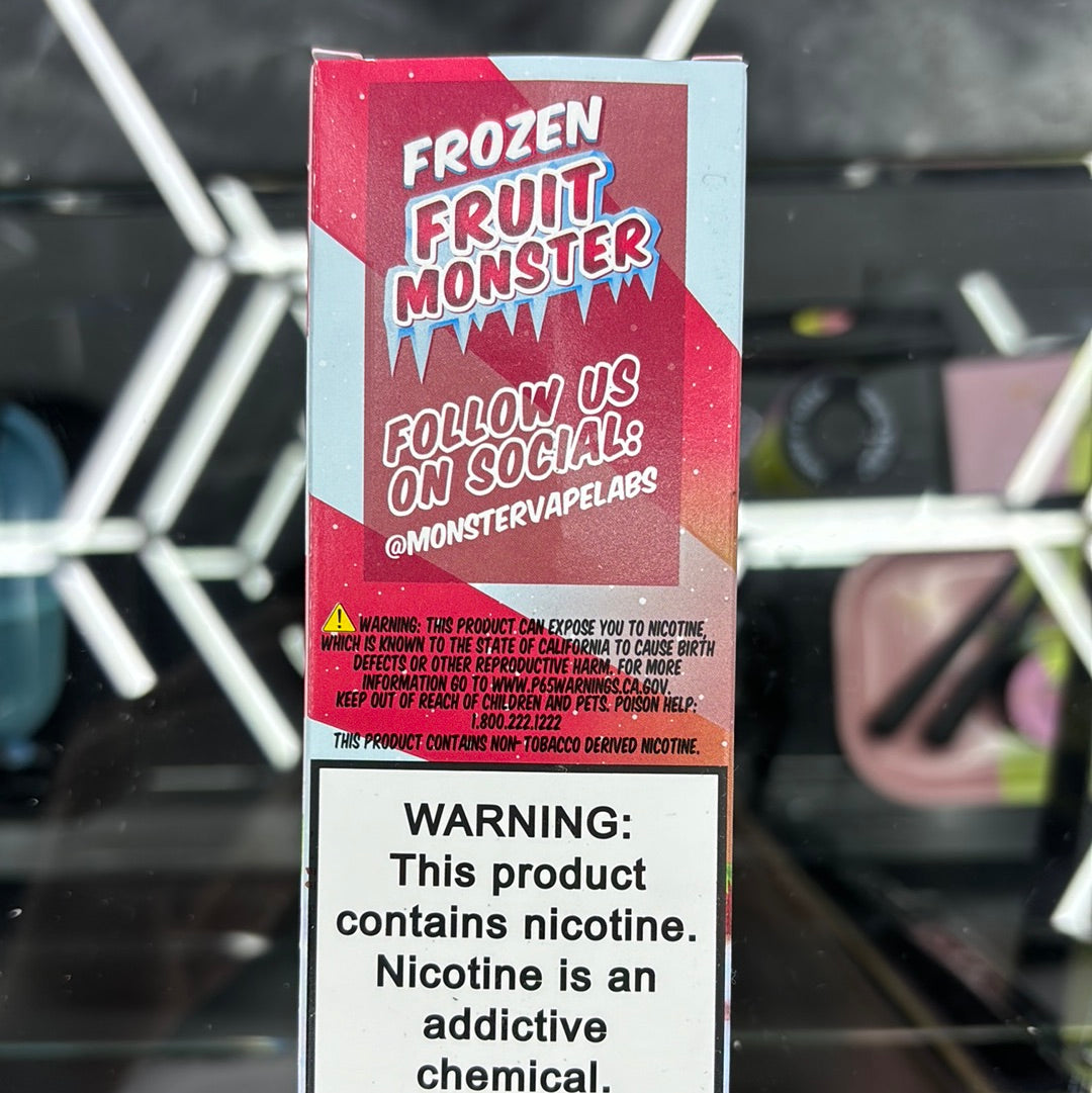 Frozen fruit monster,strawberry kiwi pomegranate ice 6MG 100ML
