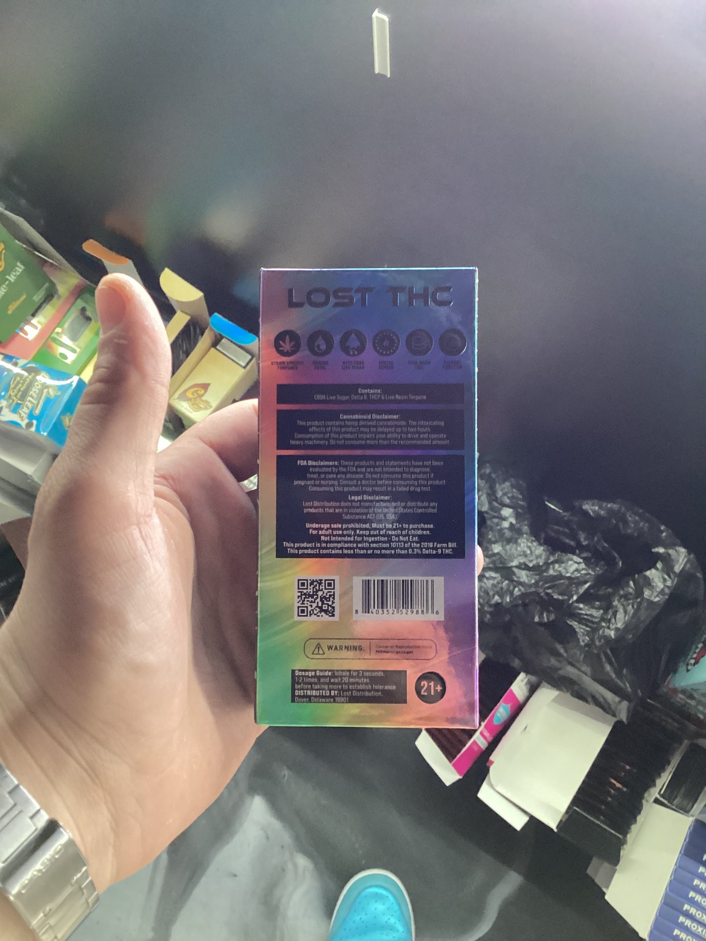 Lost thc bloo dream sativa cb9a  7.5 G