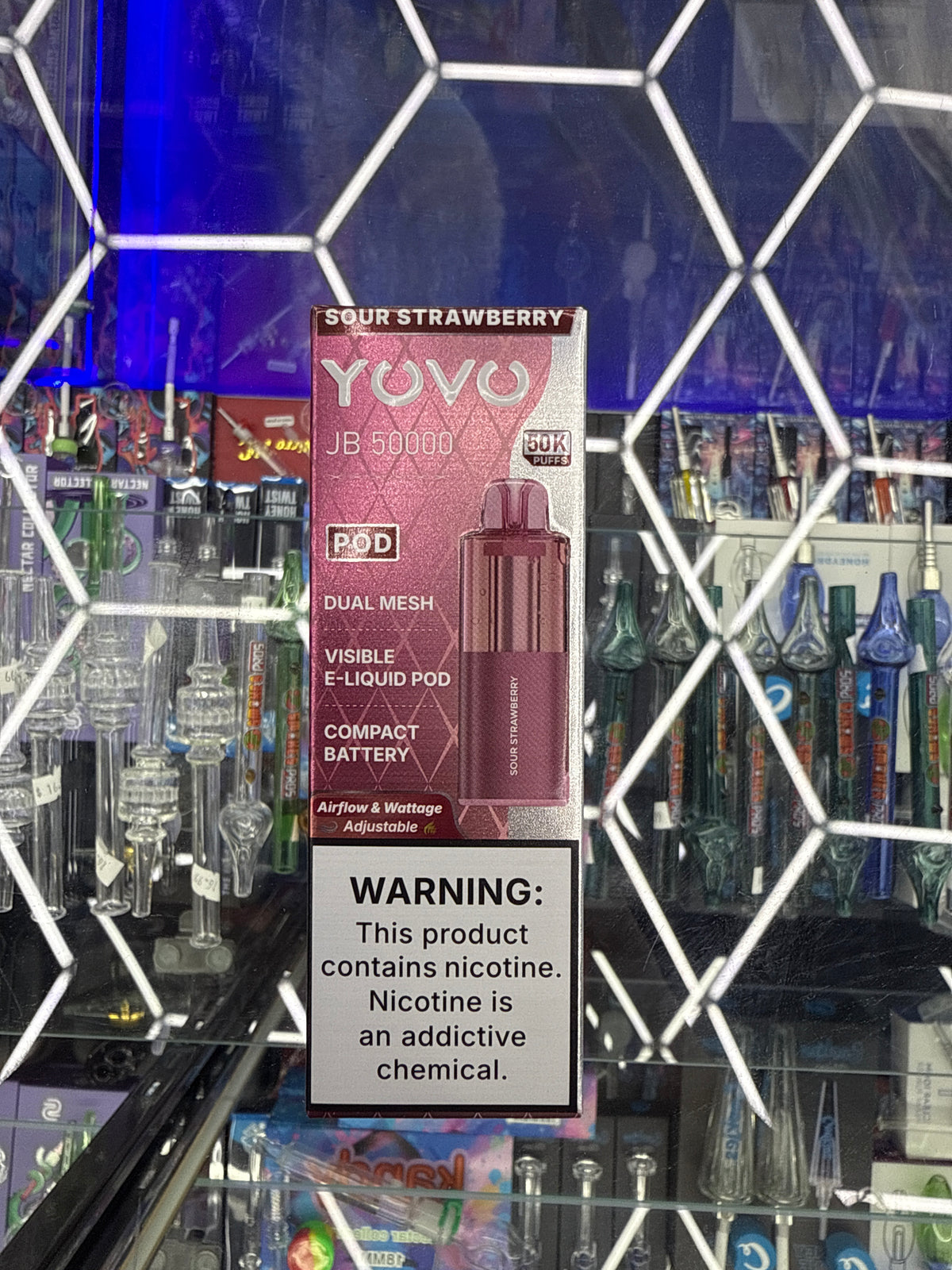 YOVO JB 50k Refill pod Sour strawberry