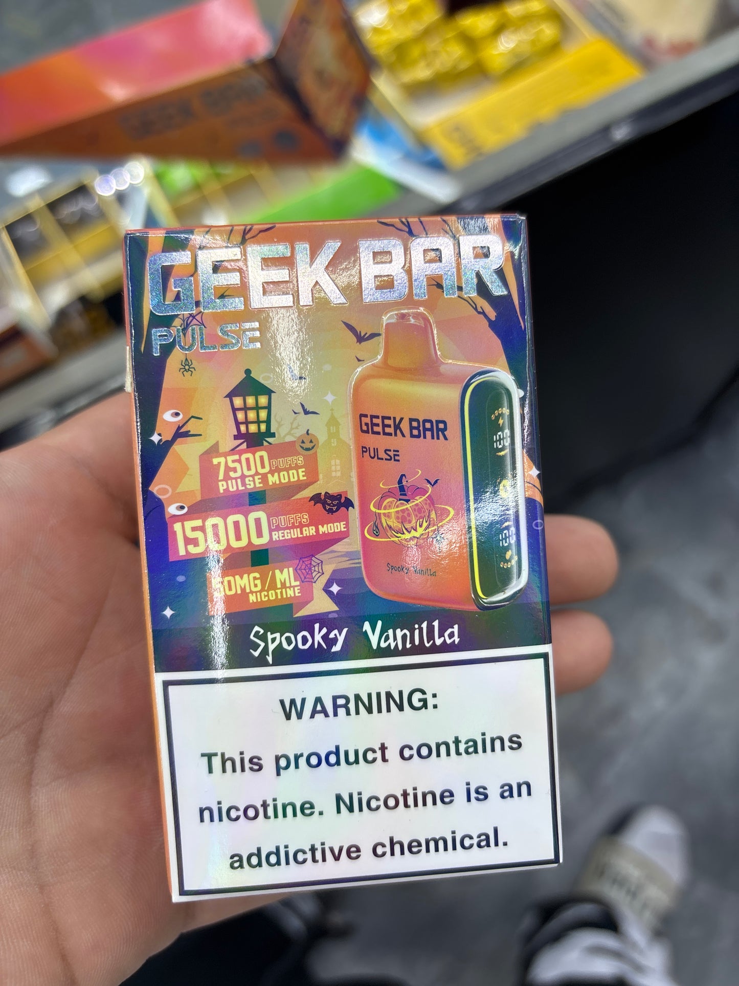 Geek bar spooky vanilla