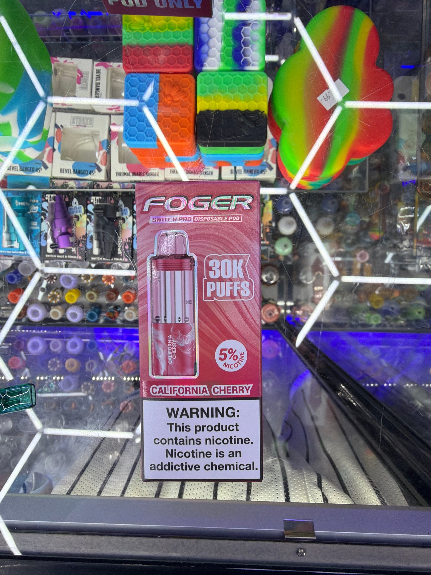 Fogger switch pro disposable pod 30k puffs California cherry