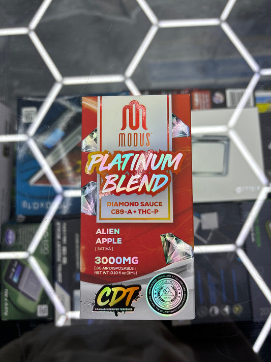 Modus platinum blend alien apple sativa, 3G disposable