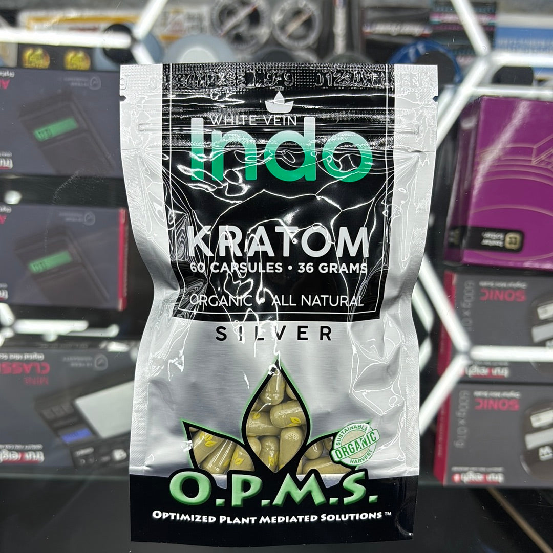 Opms indo 60caps kratom silver