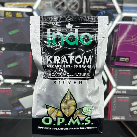 Opms indo 60caps kratom silver
