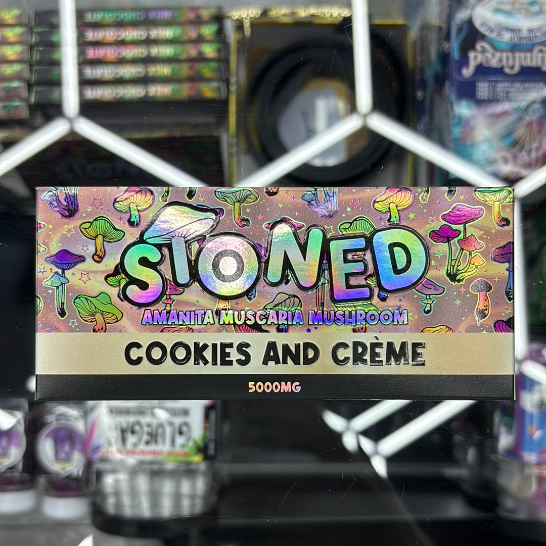 Stoned mushroom cookies and cream, 5000 MG