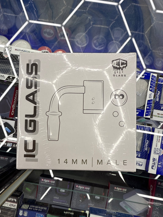 IC GLASS HANGING 14MM 90D QUARTZ BANGER SET