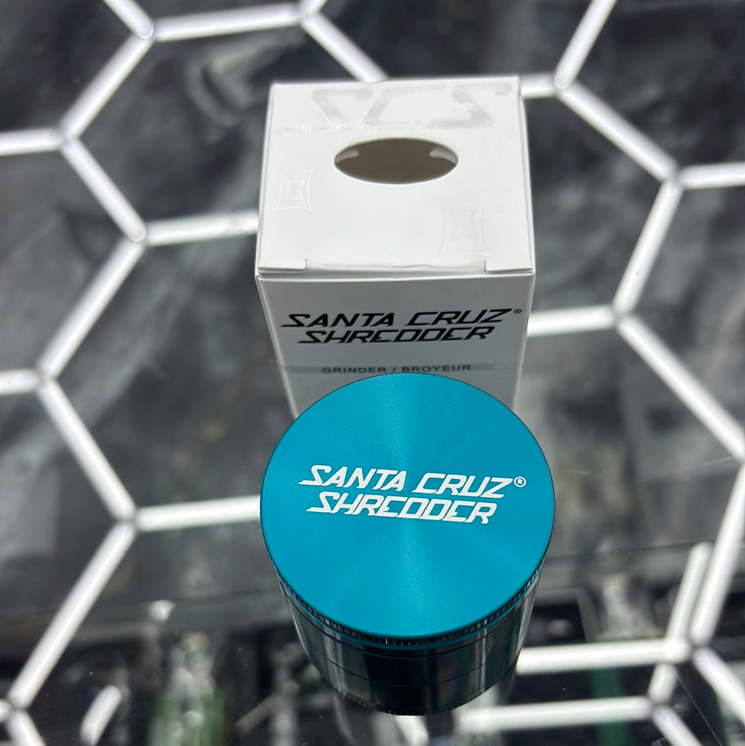 Santa Cruz shredder, blue medium grinder