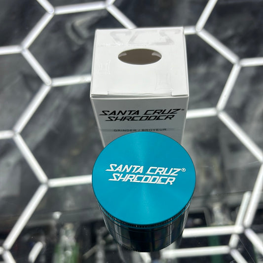 Santa Cruz shredder, blue medium grinder