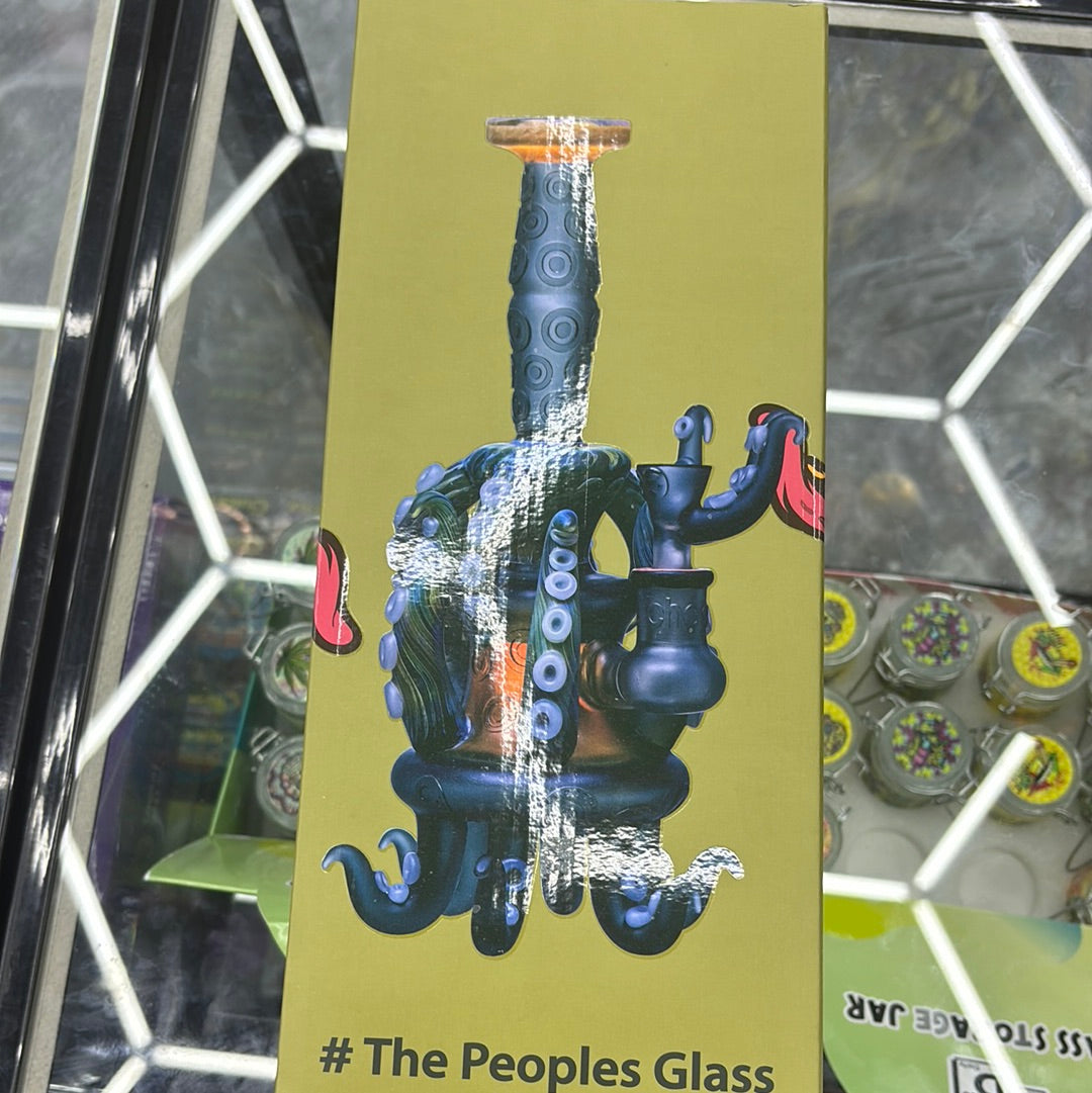 Cheech tentacle bong grey