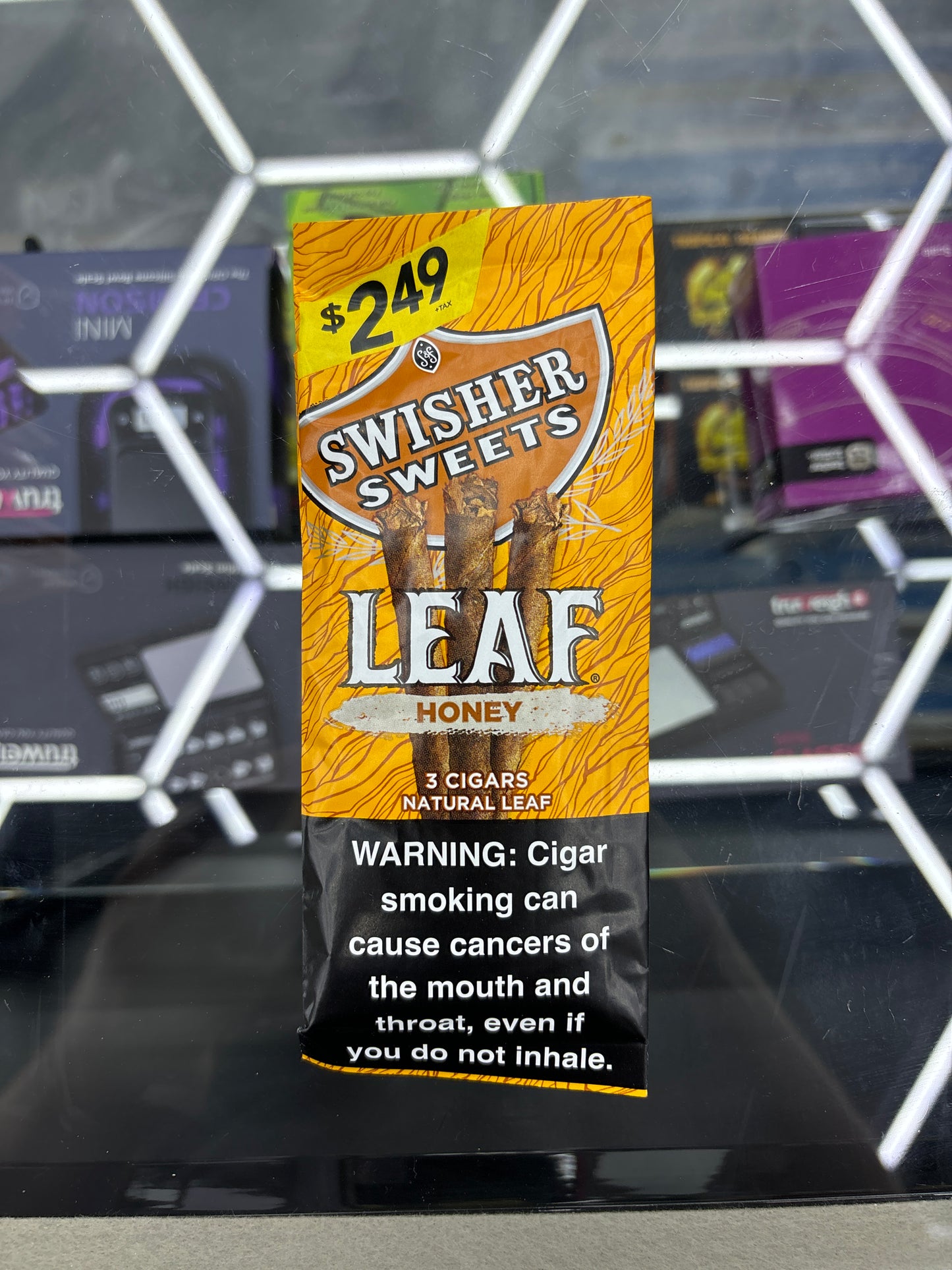 Swisher sweets leaf honey