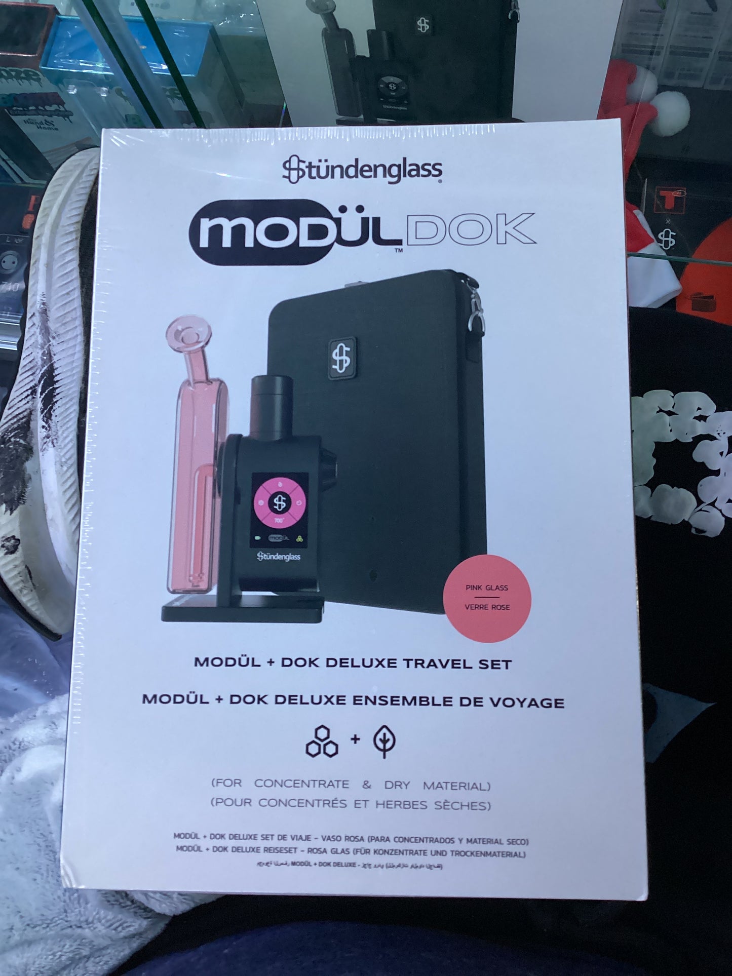 Stundenglass modul+dok travel kit pink