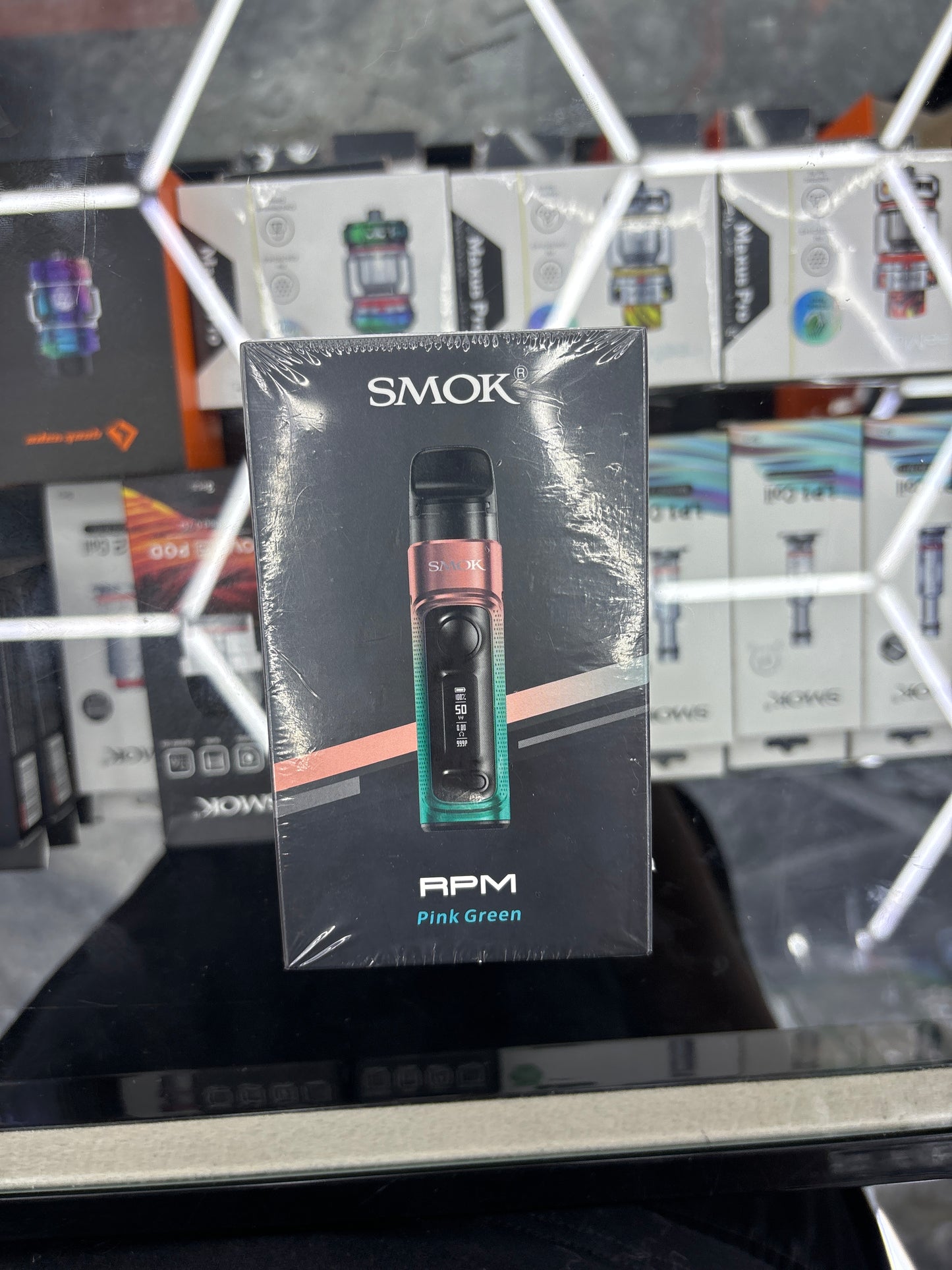 Smok rpm pink green