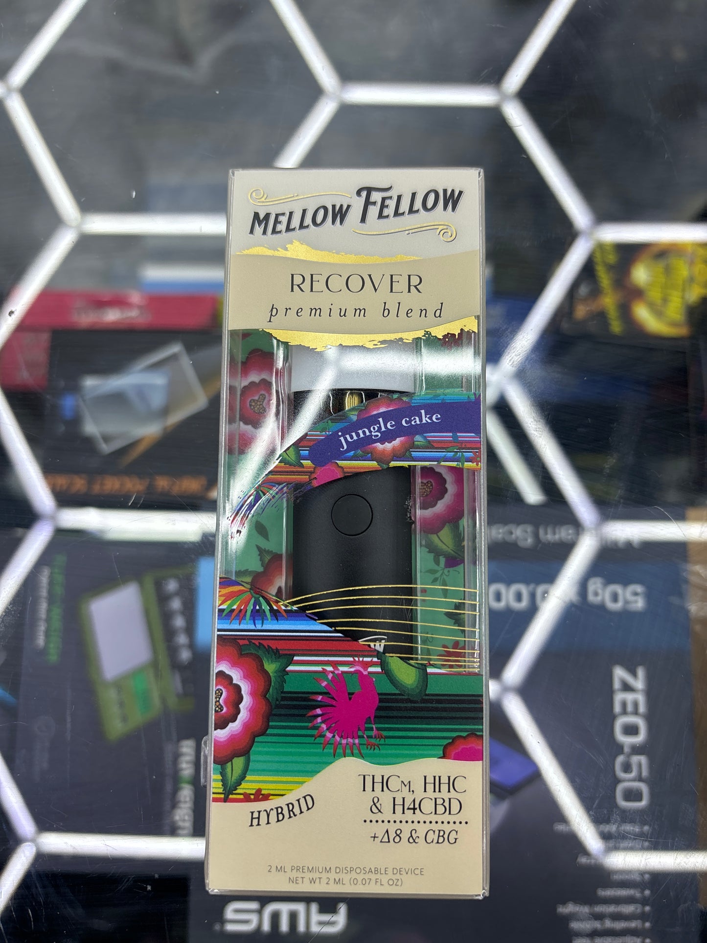 Mellow fellow jungle cake, live resin hybrid