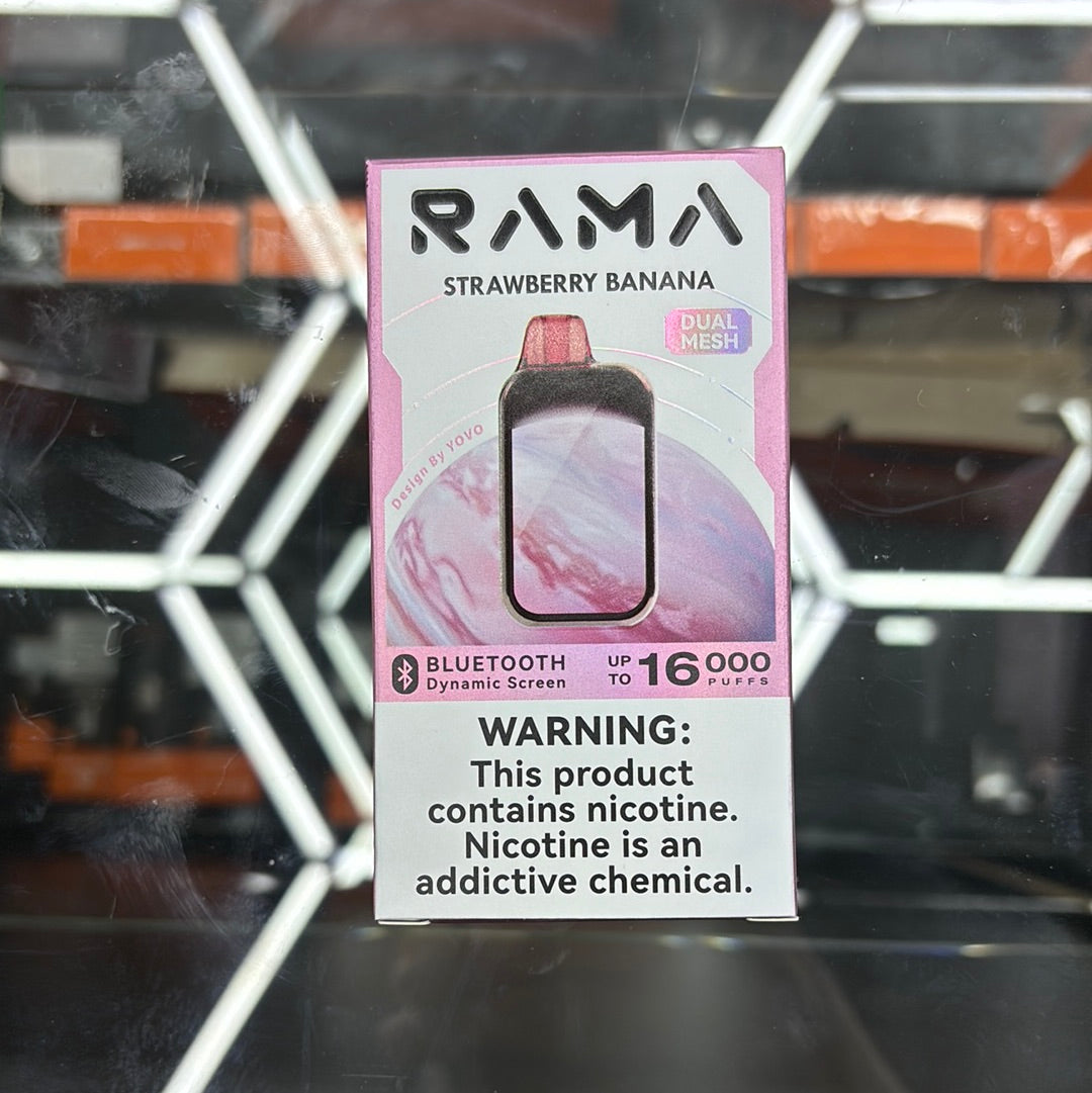 Rama strawberry banana 16,000 puffs