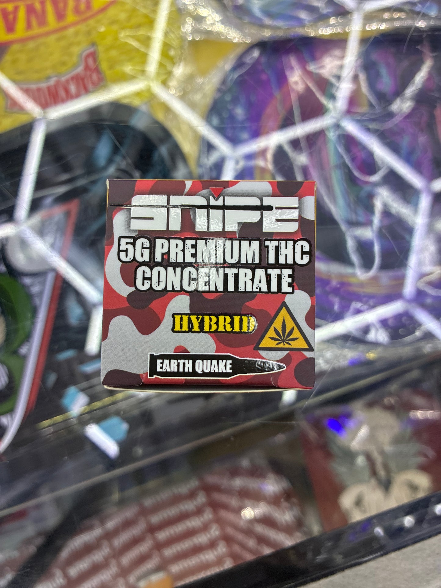 Snipe 5g premium thc concentrate earth quake hybrid