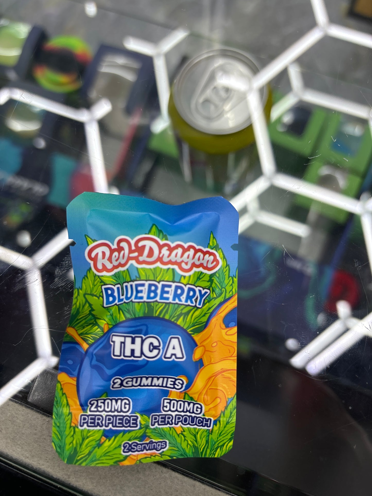 Red dragon blueberry thca 500mg per pack
