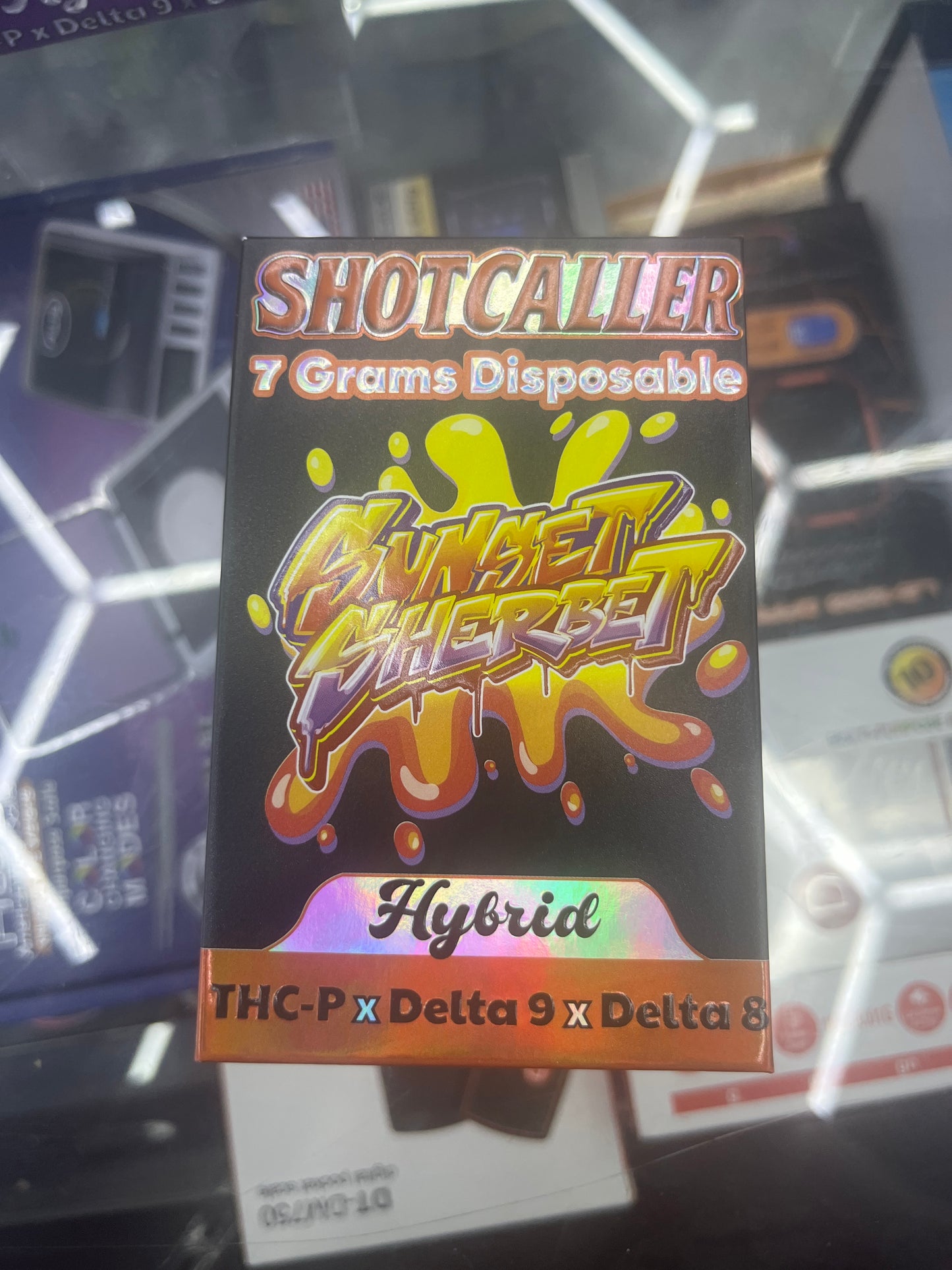SHOTCALLER 7g dispo sunset sherbet hybrid