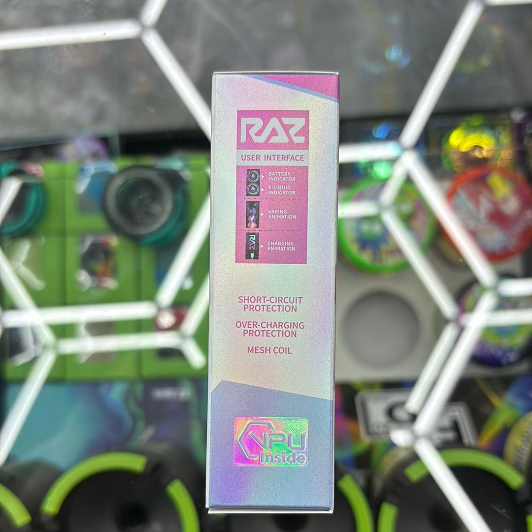 Raz 9000puffs blueberry, watermelon