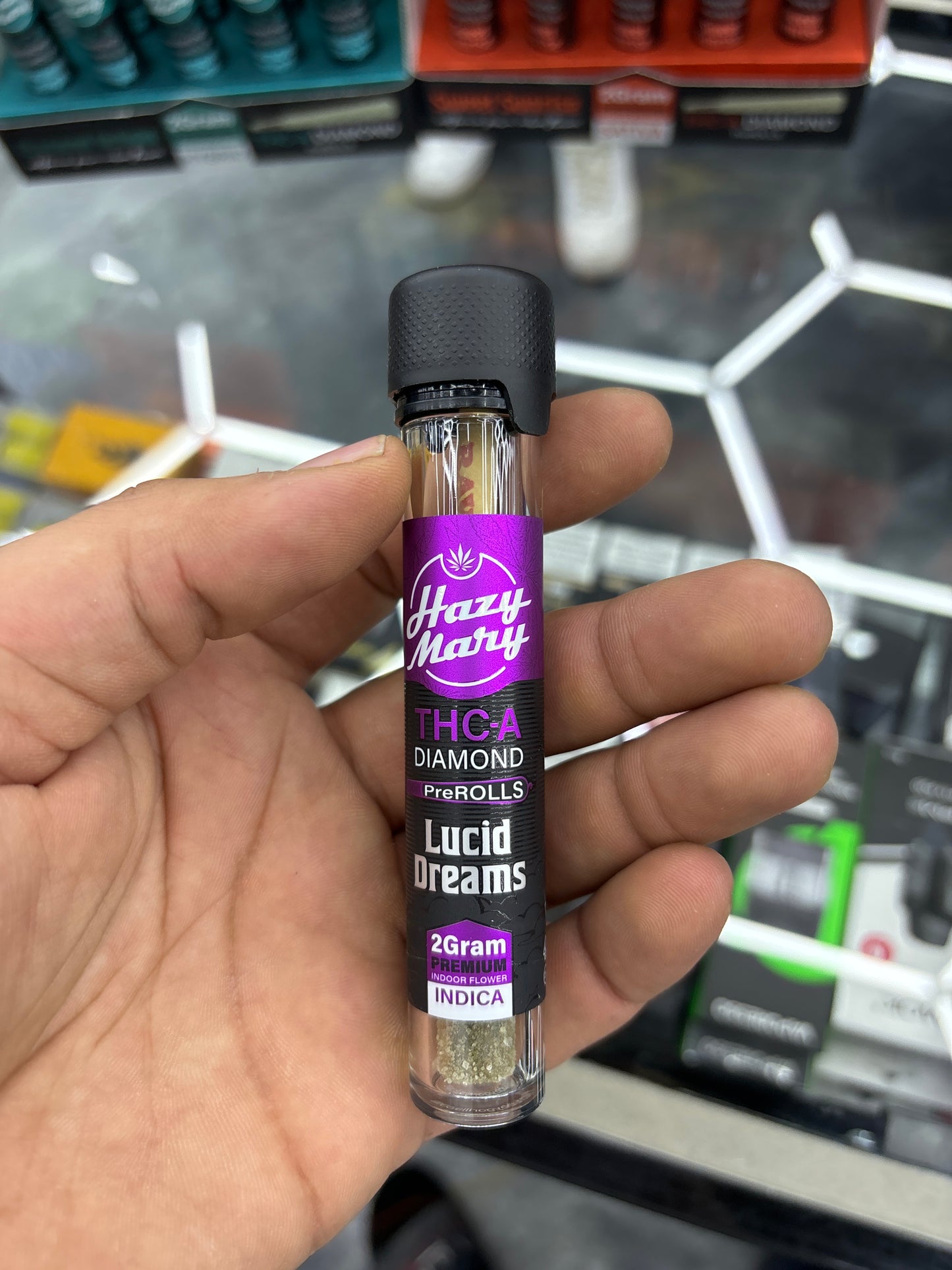 Hazy Mary thca diamond prerolls lucid dreams indica