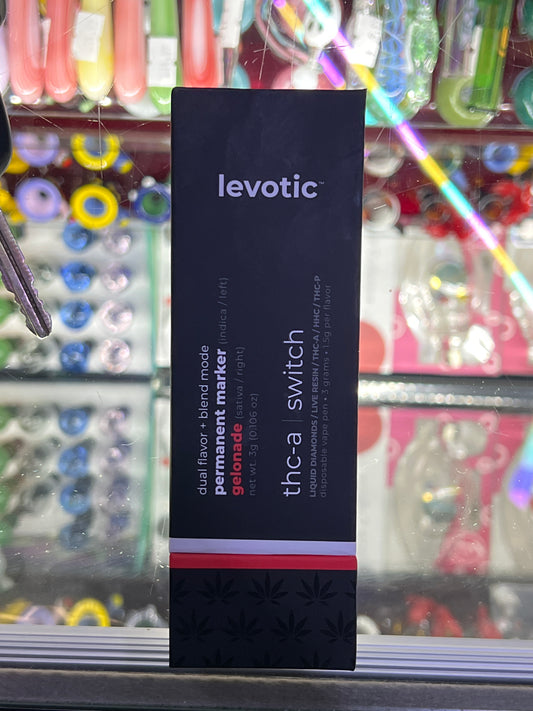 Levotic dual flavor + blend mode d9thcp permanent marker/ gelonade