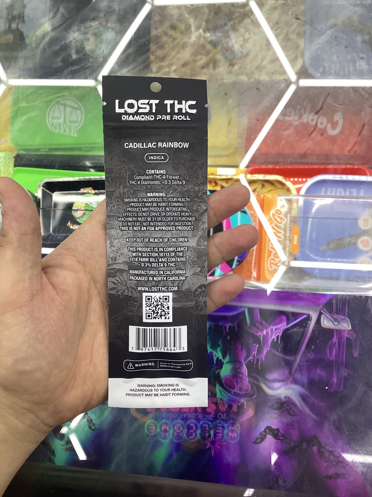 Lost thc-a pre-rolls, thca sauce, infuse Cadillac rainbow