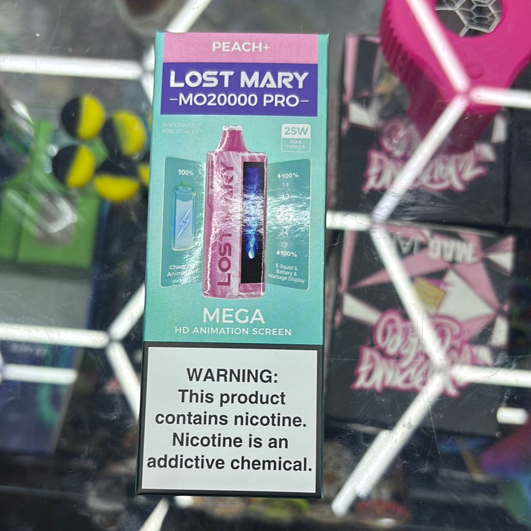 Lost Mary peach 20,000 puffs