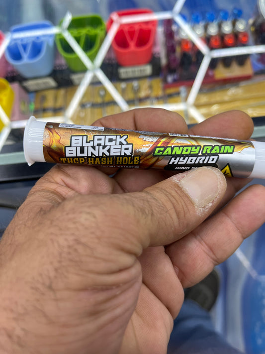 Black bunker THCP hash holes 2 g hybrid candy rain