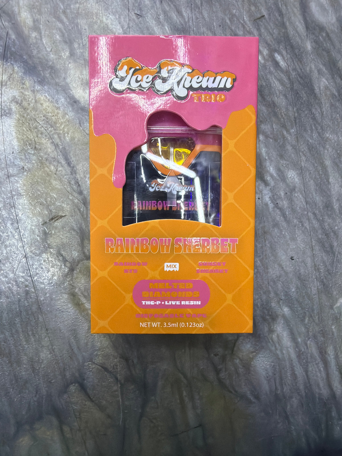 ICE KREAM TRIO DISPO 3.5g - Rainbow Sherbet