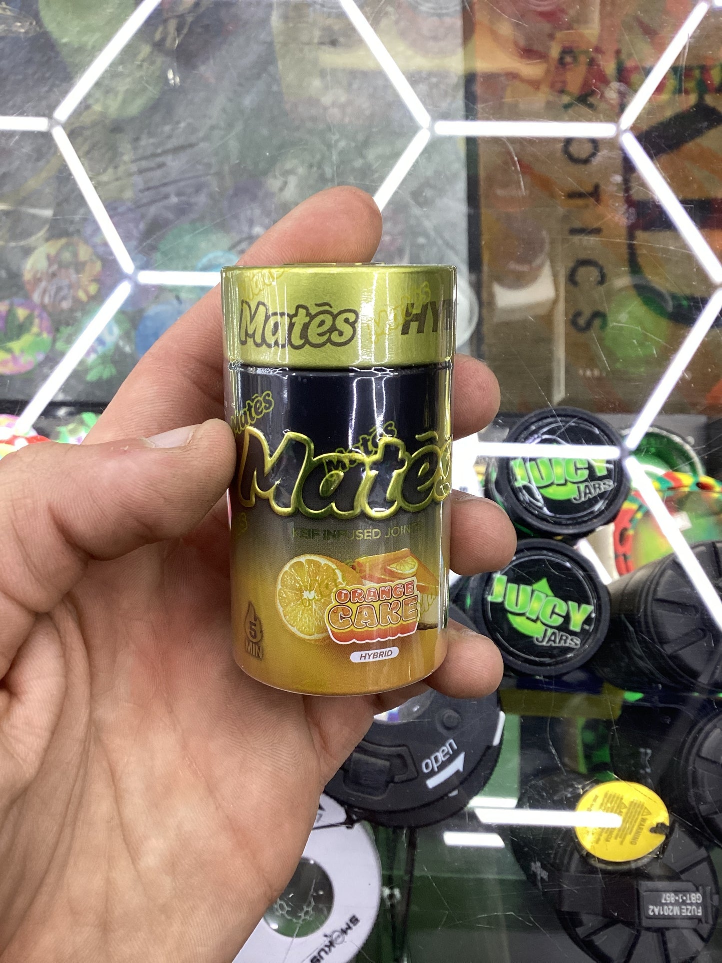 Muha med keif infused joints 3g orange cake