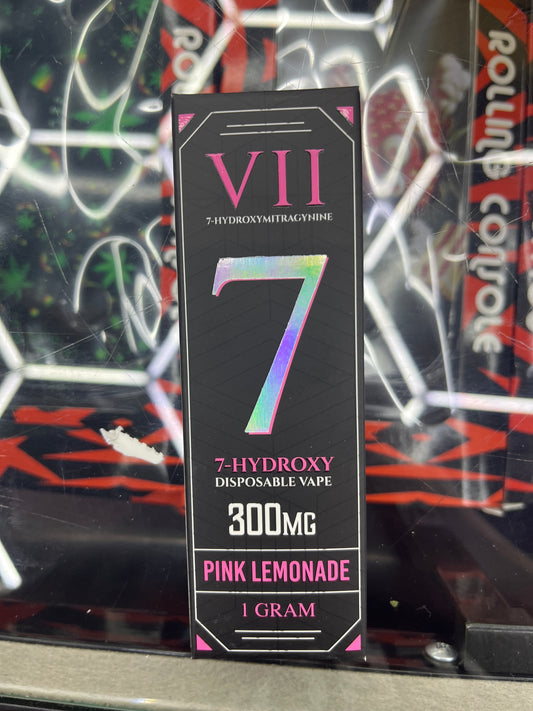 Vii 7-Hydroxy 300mg dispo vape pink lemonade