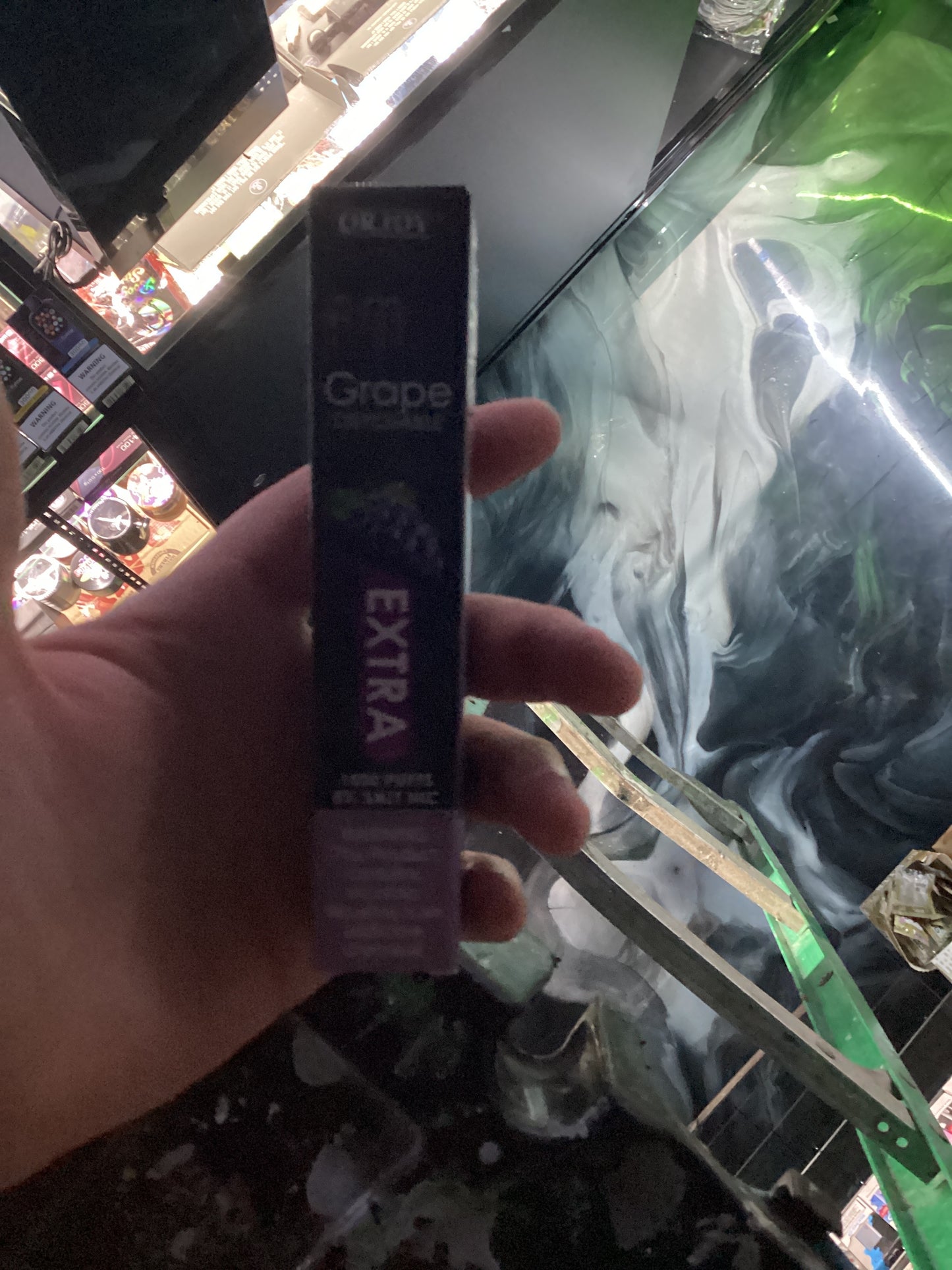 Fume extra grape disposable