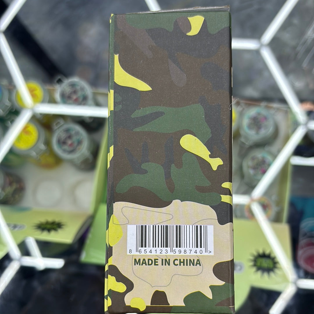 Electric bong, handheld camo