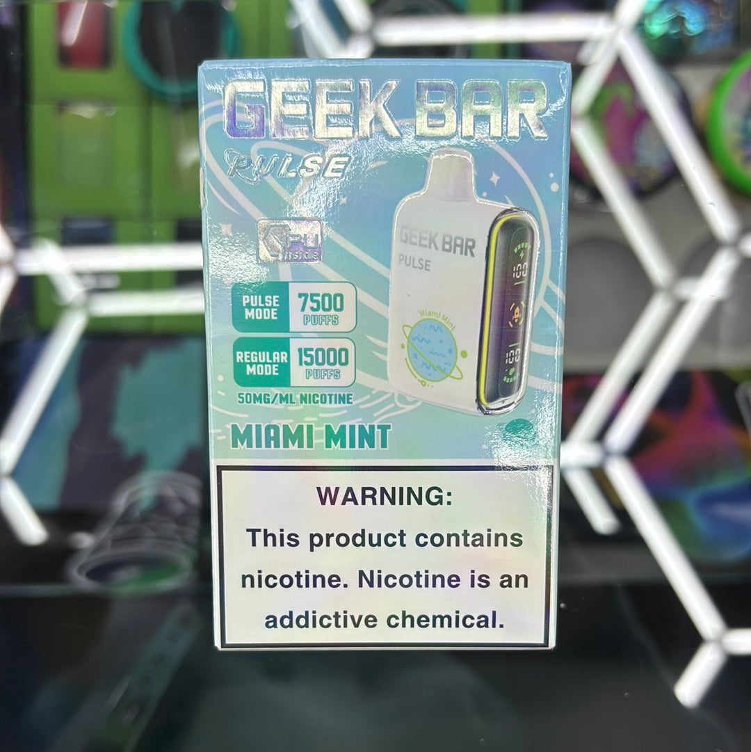 Geek bar pulse Miami mint
