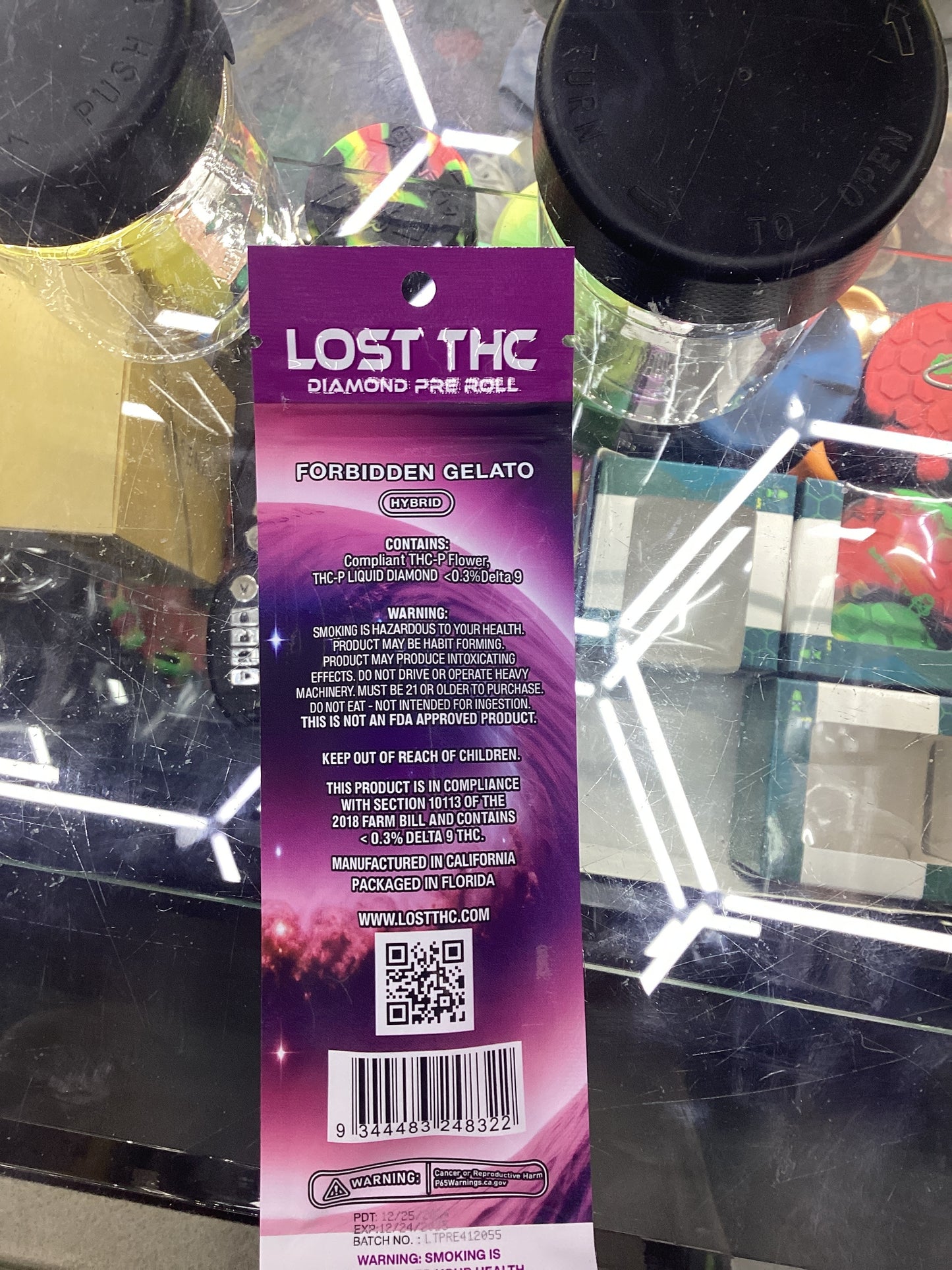 Lost thc-p pre-rolls, thcp liquid diamonds forbidden gelato hybrid