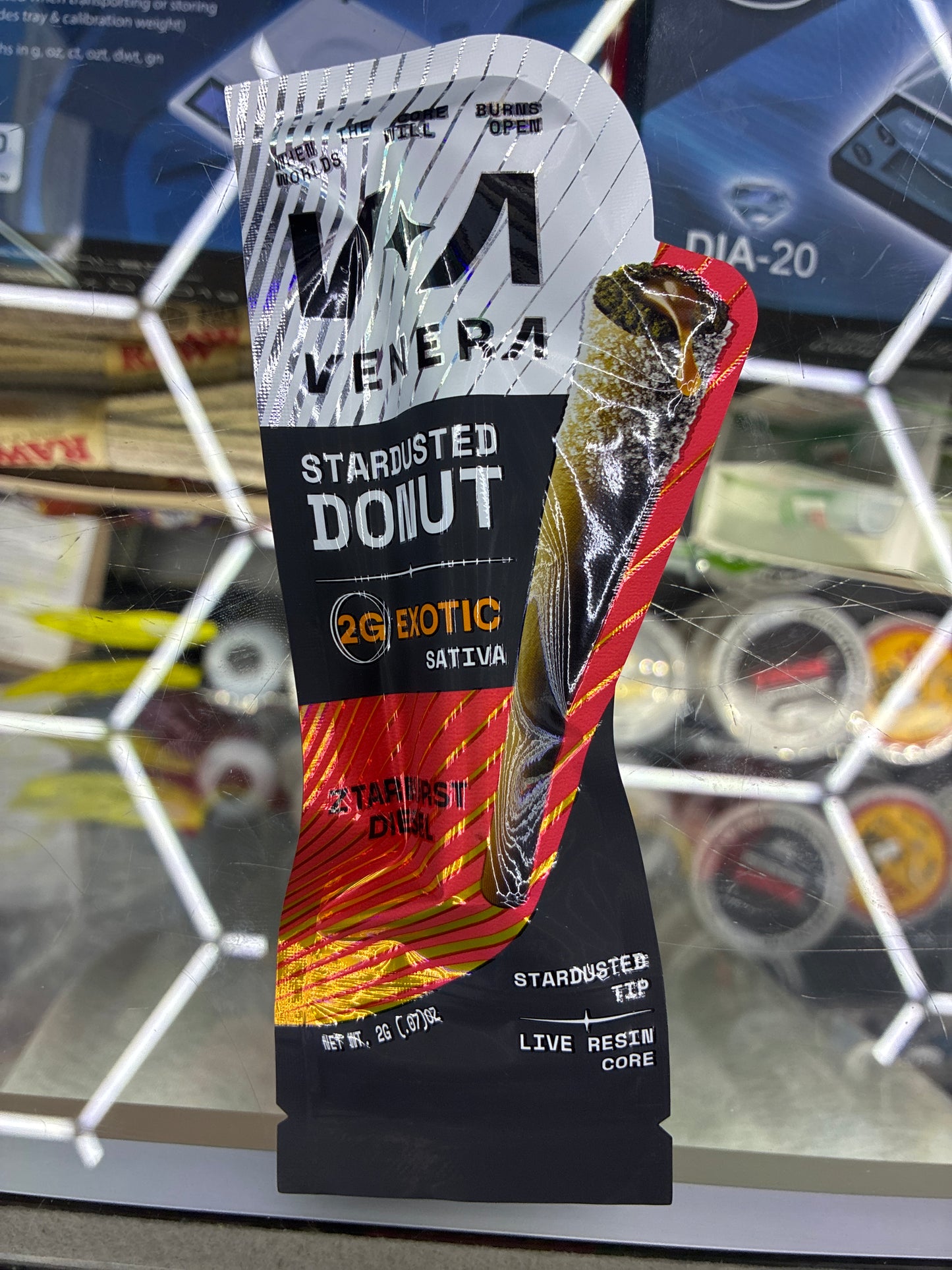 Venera Stardusted donut 2g exotic sativa ztarburst diesel