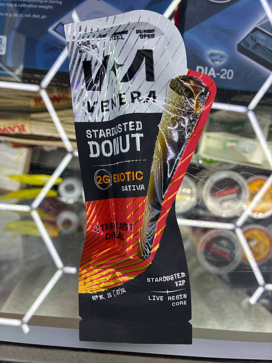 Venera Stardusted donut 2g exotic sativa ztarburst diesel