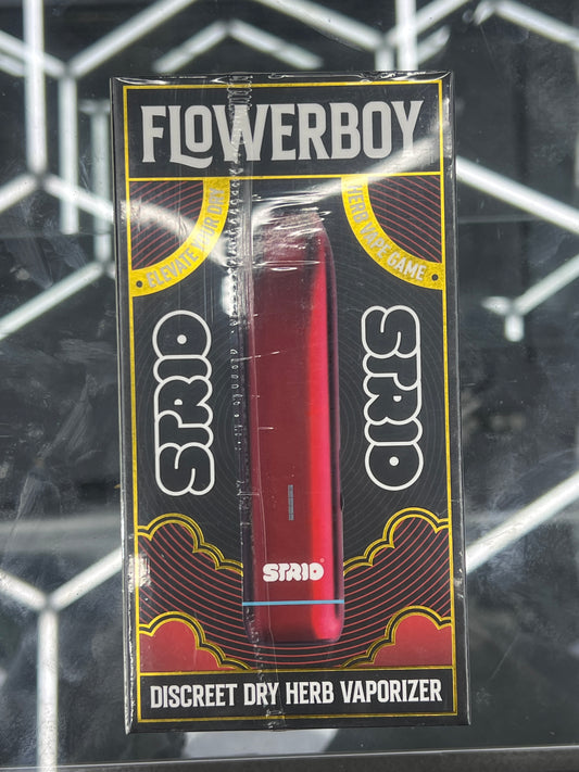 Flowerboy Dry Herb Vaporizer ruby red