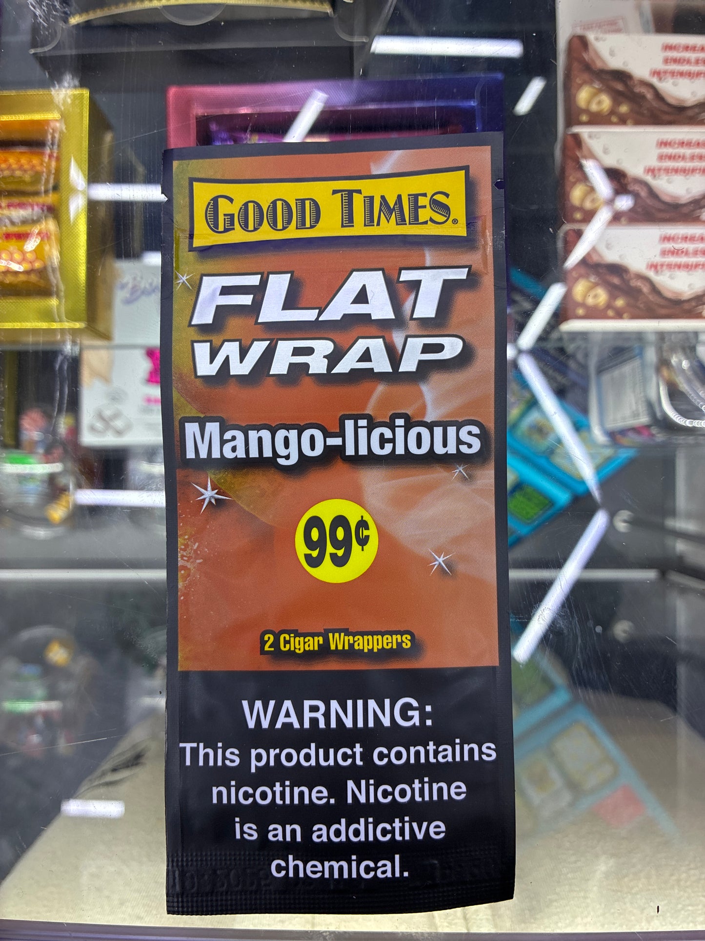 Good times flat wraps mango-licious